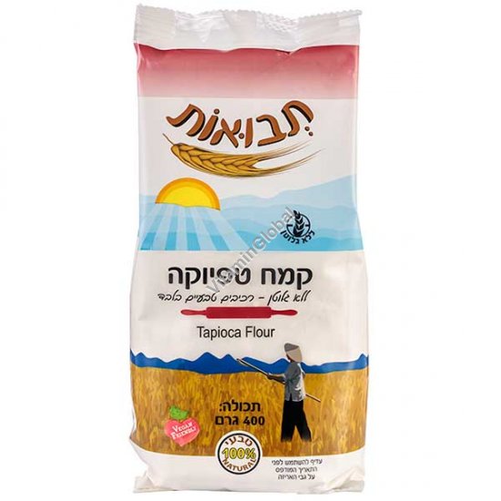 Мука тапиоки (крахмал тапиоки) без глютена 400 г - Tvuot