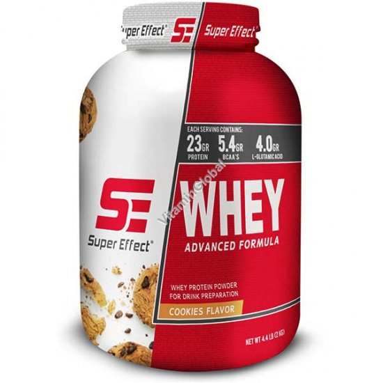 Сывороточный протеин со вкусом печенья 2.0 кг - Super Effect