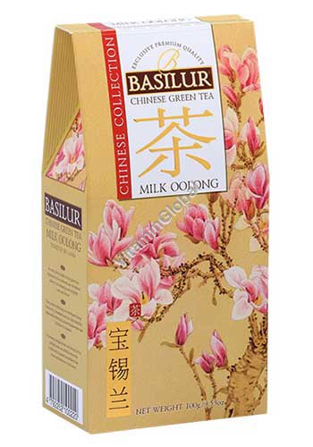 Китайский зеленый чай Молочный Улун 100 гр - Базилур