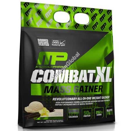 Комбат XL Масс гейнер с ванильным вкусом 5.44 кг - MusclePharm