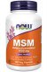 MSM 1000 мг для уменьшения болей в суставах 120 вегетарианских капсул - Now Foods