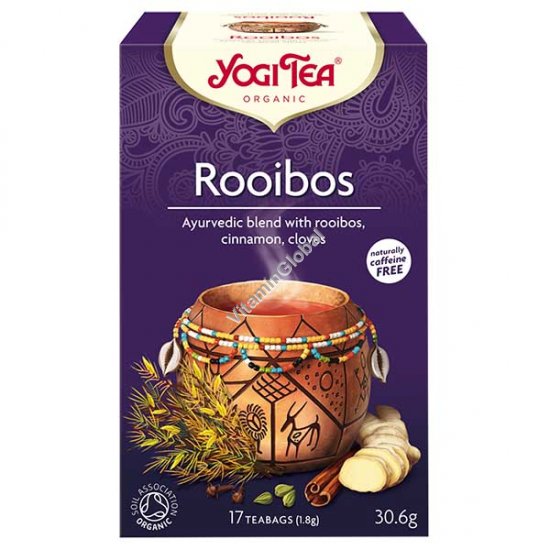 Органический чай Ройбос - Африканская пряность 17 фильтр-пакетиков - Yogi Tea
