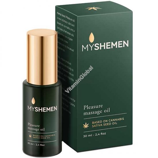 Pleasure oil - массажное масло для женщин, возбуждающее и усиливающее чувствительность, 30 мл - MyShemen