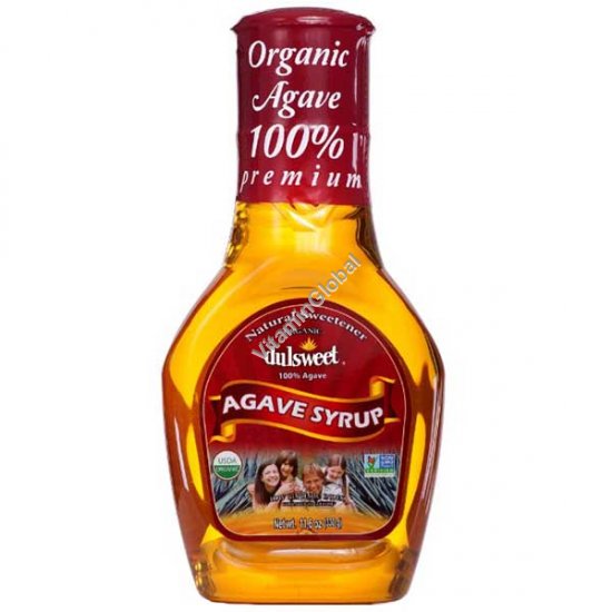 Органический сироп из цветов кактуса голубая Агава 330 г - Dulsweet