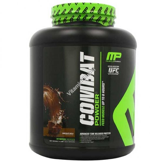 Combat - 5 видов протеина в порошке вкус молочный шоколад 1.814 кг - Muscle Pharm