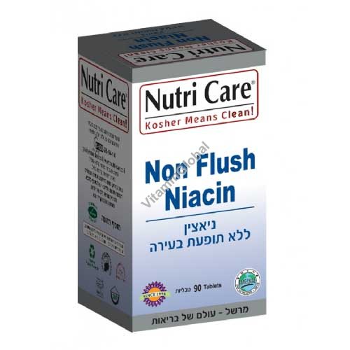 Нон флэш ниацин - витамин В-3 90 таб - Nutri Care