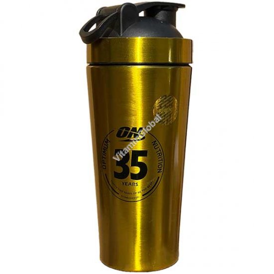 Бутылка-шейкер из нержавеющей стали 750 мл - Оптимум Нутришен