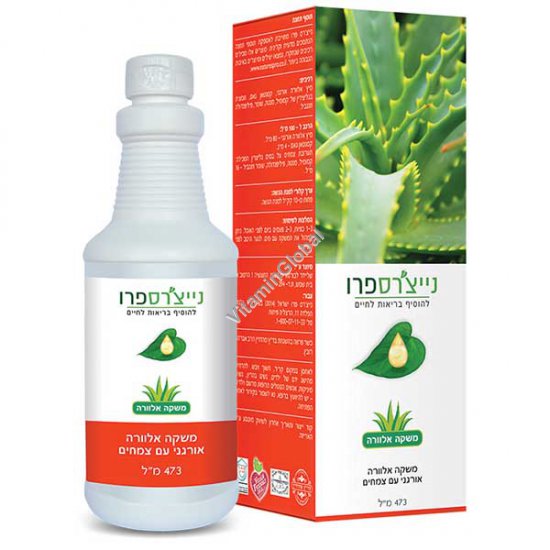 Органический сок алоэ вера с добавкой лечебных растений 473 мл - Nature\'s Pro