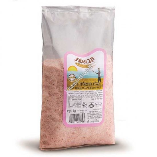 Гималайская розовая соль мелкая 1 кг - Tvuot