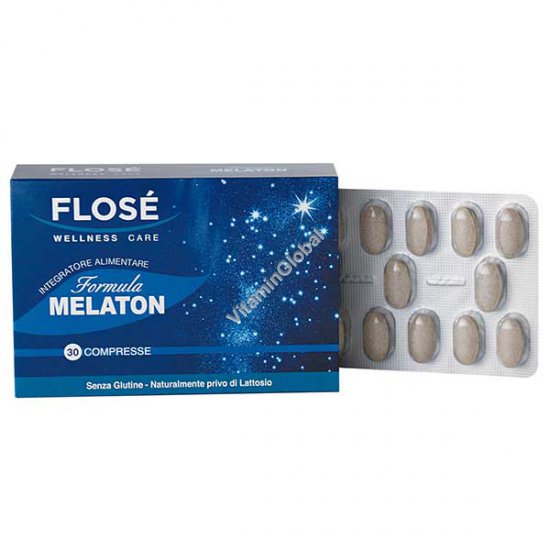 Мелатон - формула для улучшения сна 30 таблеток - Flose