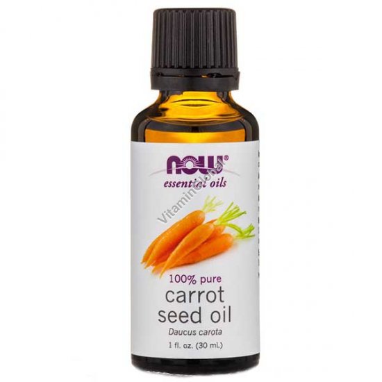 Mасло семян моркови 30 мл - Now Essential Oils
