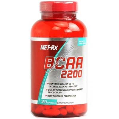 BCAA 2200 180 капсул - MET-Rx
