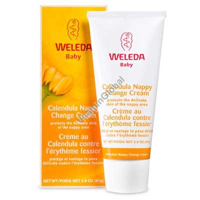 Крем для младенцев в области подгузника с календулой 75 мл - Веледа