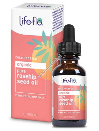 Органической масло семян шиповника 30 мл - Life-Flo