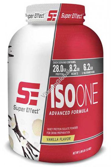 Протеин изолят Iso-One с ванильным вкусом 1.8 кг - Super Effect