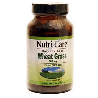 Пророщенная пшеница 500 мг. 100 капсул - Nutri Care