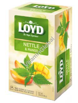 Чай крапива и манго 20 фильтр-пакетиков - Loyd