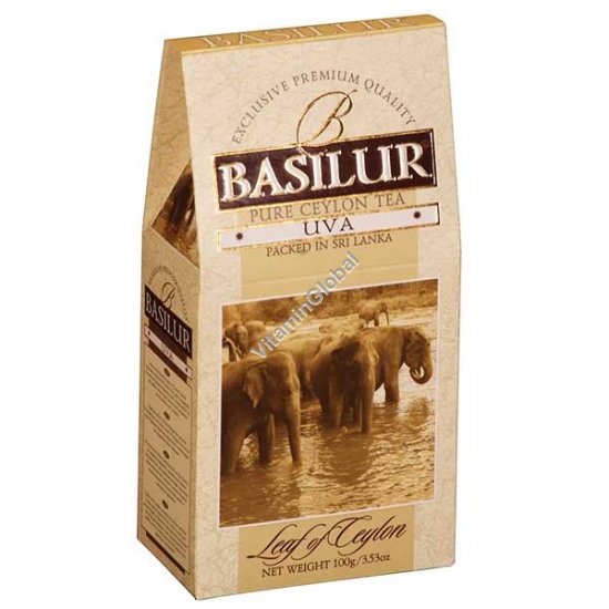Цейлонский черный чай UVA 100 гр - Basilur