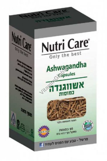 Корень ашваганда 90 капсул - Nutri Care