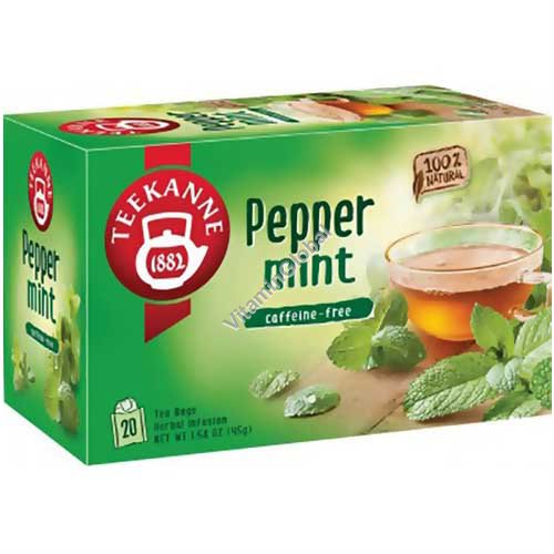 Мятный чай 20 пакетиков - Pompadour
