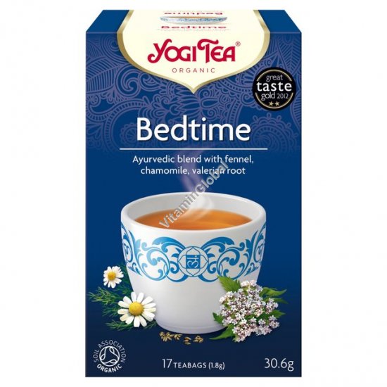 Органический чайый сбор "время спать" 17 фильтр-пакетиков - Yogi Tea