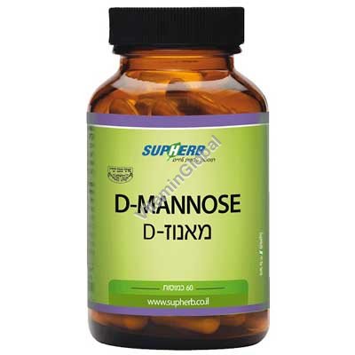 D-Mannose при инфекции и воспалении мочевыводящих путей 60 капсул - SupHerb