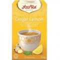 Органический чай с имбирем и лимоном 17 фильтр-пакетиков - Йоги Ти