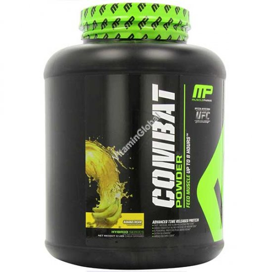 Combat - протеин в порошке вкус банановый 1.814 кг - Muscle Pharm