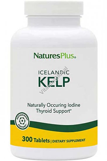 Исландская водоросль Келп 150 мкг. 300 таблеток - Nature\'s Plus