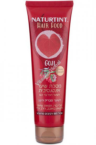 Восстанавливающая маска для волос Годжи 150 мл - Naturtint Hair Food