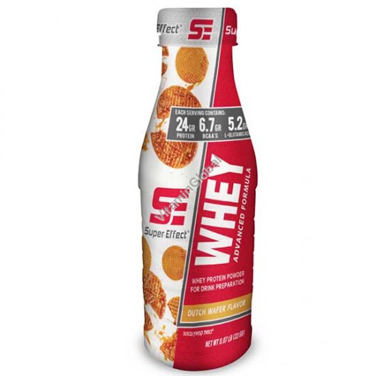 Сывороточный протеин со вкусом голландских вафель 33 г (бутылочка, 1 порция) - Super Effect