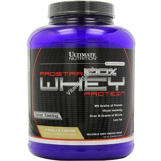 ProStar Whey Protein вкус ванили 2.39 кг - Ultimate Nutrition