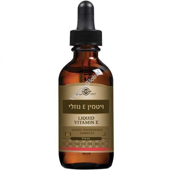 Натуральный витамин Е (жидкий) 59 мл - Солгар