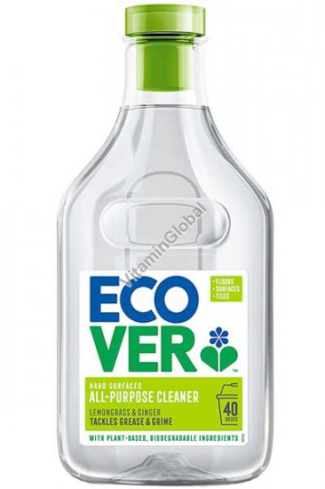 Жидкость для общей уборки с запахом лемонграсс и имбирь 1 литр - Эковер