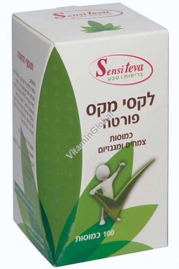Laxi Max Forte натуральное слабительное 100 растительных капсул - Sensi Teva