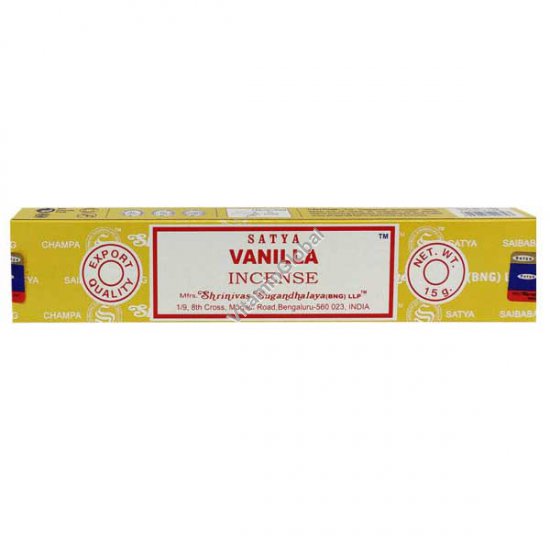 Индийские благовония ваниль 15 гр - Satya