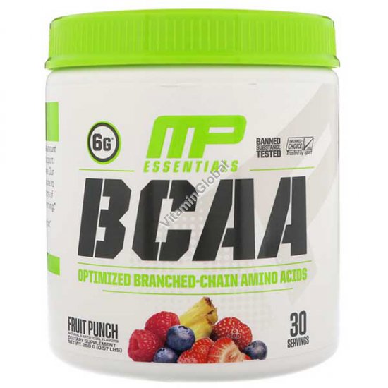 ВСАА в порошке с фруктовым вкусом 258 гр - MusclePharm