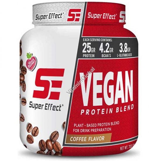 Вегетарианский протеин со вкусом кофе 700 г - Супер Эффект