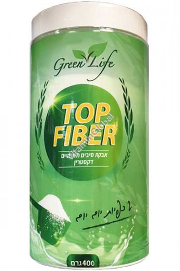 Top Fiber - растворимый порошок пищевой клетчатки из декстрина кукурузы, 400 г - Green Life