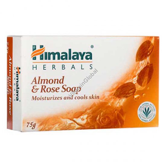 Аюроведическое мыло миндаль и роза 75 гр - Himalaya Herbals