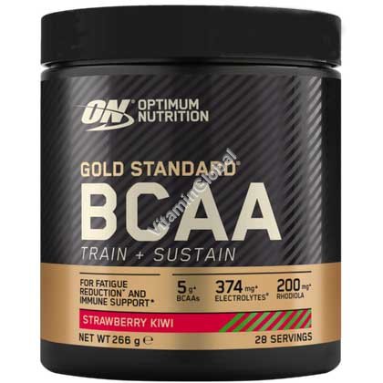 BCAA со вкусом клубники и киви, 266 г - Оптимум Нутришен