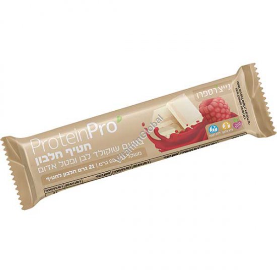 Протеин Про - протеиновый батончик со вкусом белый шоколад с малиной 60 г - Nature\'s Pro