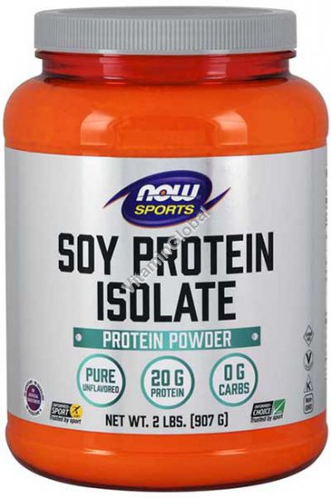Соевый протеин изолят 907 г - NOW Foods