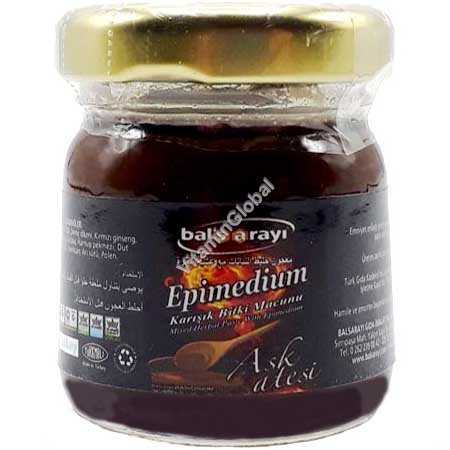 Эпимедиум (Epimedium) - мед с добавкой лекарственных трав для повышения сексуальной активности у мужчин и женщин 43 г - Balsarayi