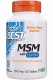 MSM для уменьшения болей в суставах 1500 мг. 120 таб - Doctor's Best