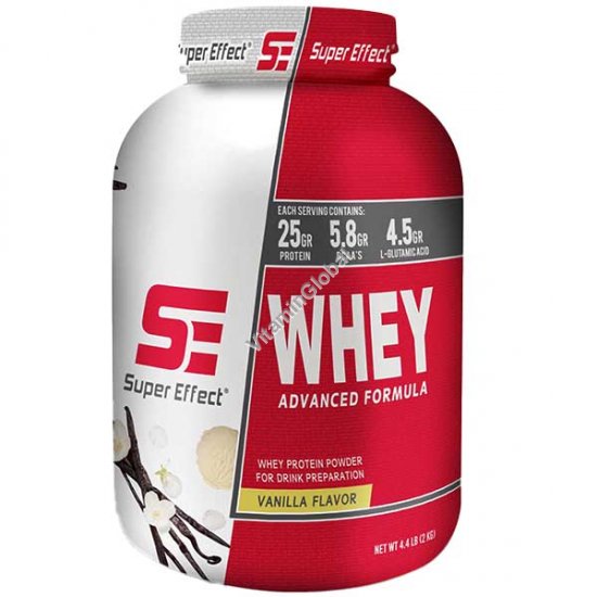 Сывороточный протеин с ванильным вкусом 2.0 кг - Super Effect