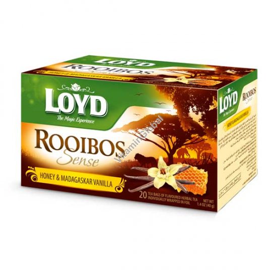 Ройбуш с медом и мадагаскарской ванилью 20 фильтр-пакетиков - Loyd