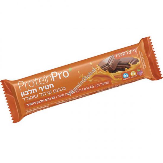 Протеин Про - протеиновый батончик со вкусом карамель шоколад 60 г - Nature\'s Pro