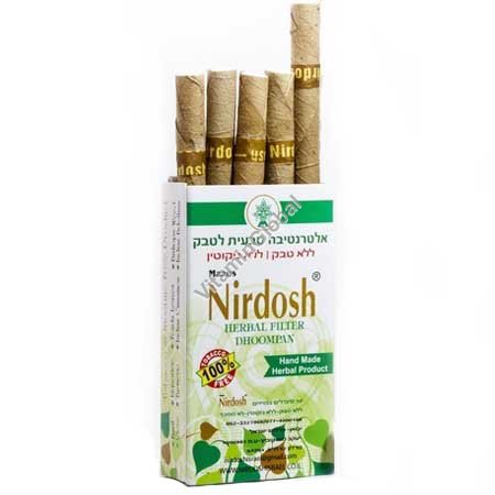 Травяные сигареты без никотина и табака 10 сигарет с фильтром - Нирдош