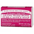 Натуральное розовое мыло 140 г - Dr. Bronner